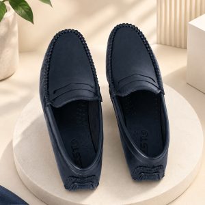 Leather Loafer For Men ! Black Shattle ! – L003